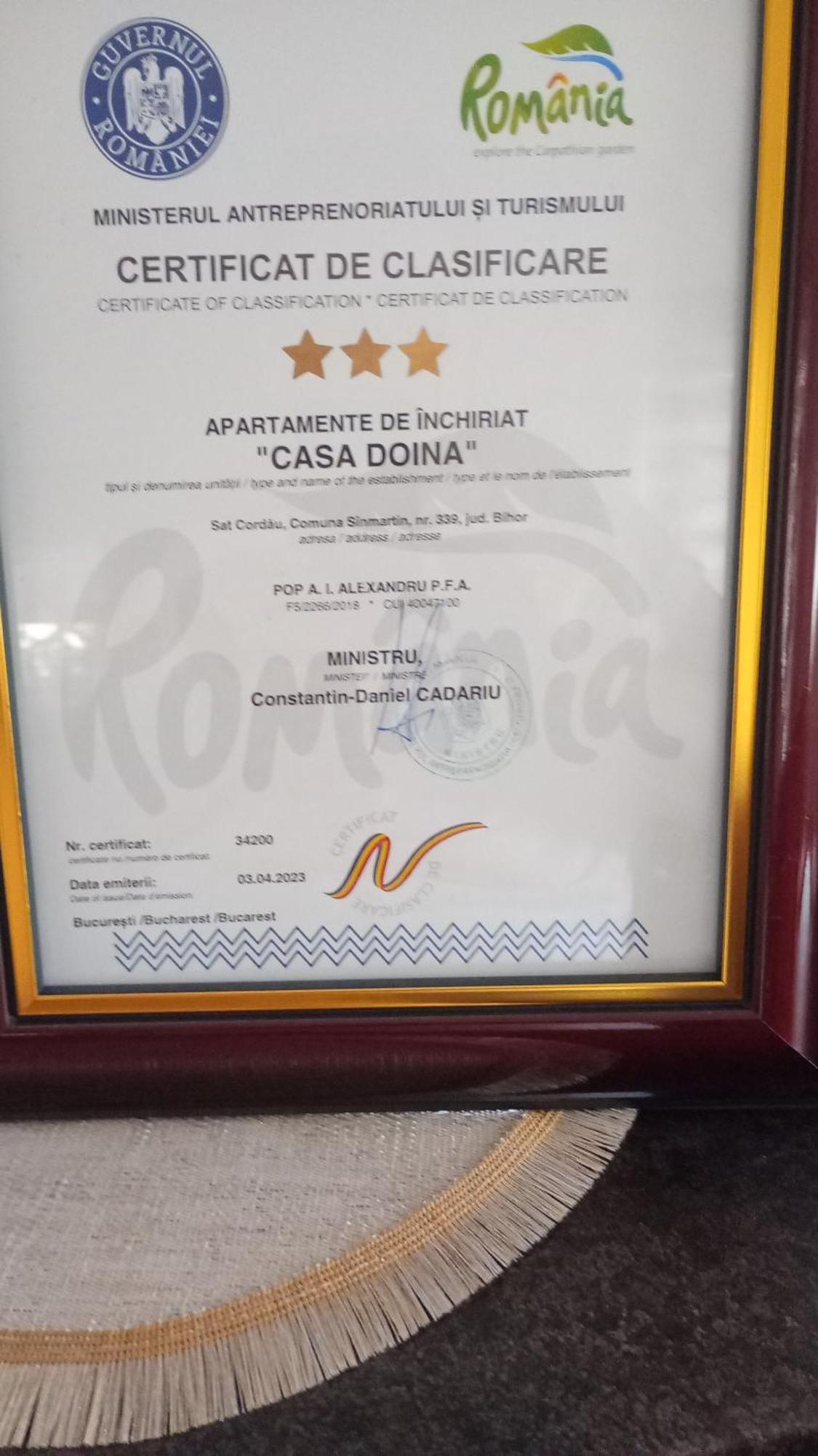 Appartamento Casa Doina Băile Felix Esterno foto